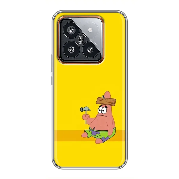 Чехол с рисунком «Ошибочка» для Xiaomi 14 Pro
