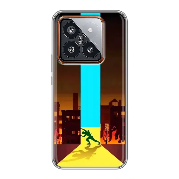 Чехол с рисунком «Освобождение» для Xiaomi 14 Pro Чехол с рисунком «Освобождение» для Xiaomi 14 Pro
