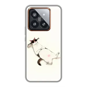 Чохол на тематику: Коти для Xiaomi 14 Pro (Відпочинок)