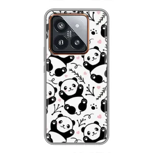 Чехлы с Пандами на Xiaomi 14 Pro (Пандочки)