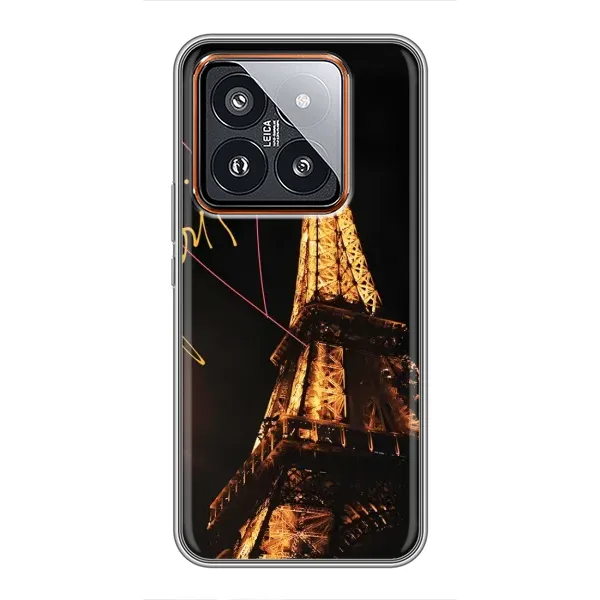 Чехол с рисунком «Paris» для Xiaomi 14 Pro