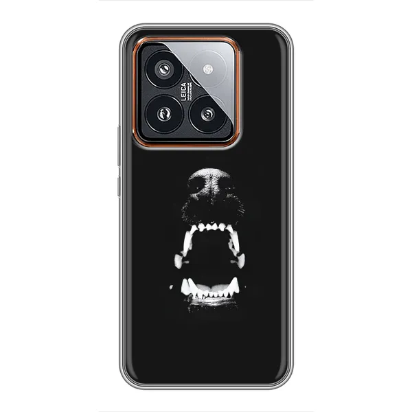 Чехол с рисунком «Пасть добермана» для Xiaomi 14 Pro Чехол с рисунком «Пасть добермана» для Xiaomi 14 Pro
