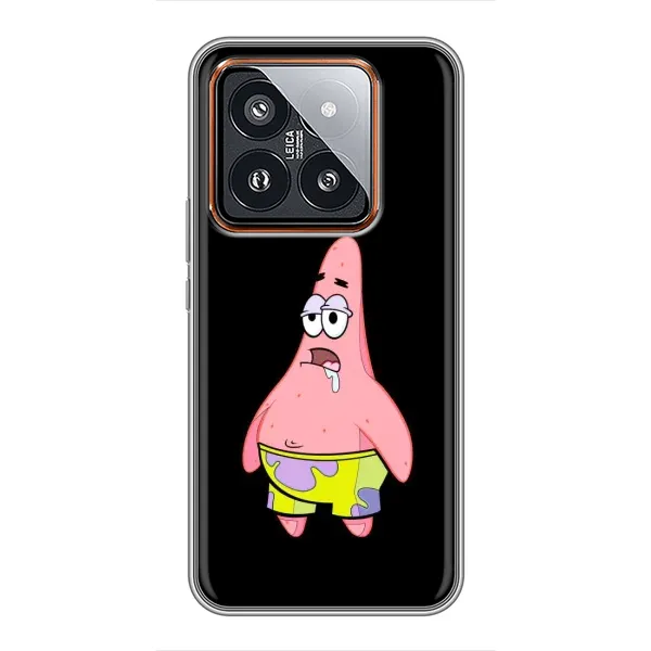 Чехол с рисунком «Патрик завис» для Xiaomi 14 Pro