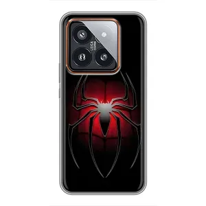 Чехол Супергерой Человека Паука на Xiaomi 14 Pro (Паук)