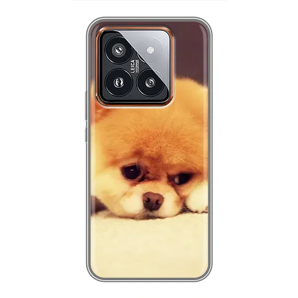 Чехол с рисунком «Померанский шпиц» для Xiaomi 14 Pro Чехол с рисунком «Померанский шпиц» для Xiaomi 14 Pro