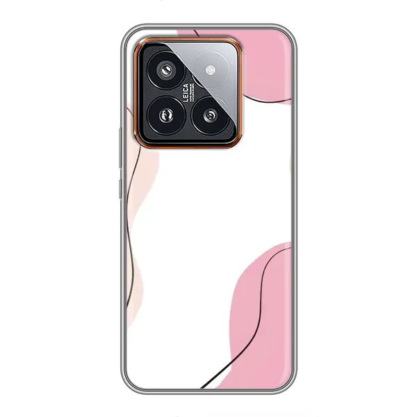 Чехол с рисунком «Розовый фон» для Xiaomi 14 Pro Чехол с рисунком «Розовый фон» для Xiaomi 14 Pro