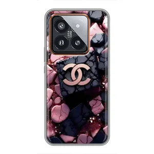 Чехол (Dior, Prada, YSL, Chanel) для Xiaomi 14 Pro (Шанель)