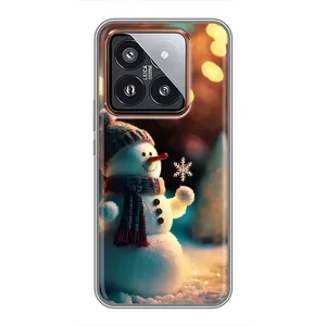 Чохли на Новий Рік Xiaomi 14 Pro (Сніговик святковий)