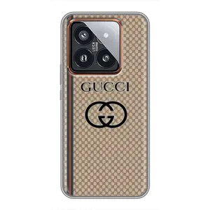 Чехлы Бренд GUCCI для Xiaomi 14 Pro (Стиль Гуччи)
