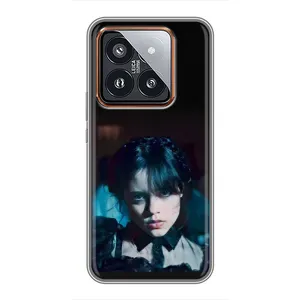 Чехлы с принтом Уэнсдей на Xiaomi 14 Pro (Танец Уэнсдей)