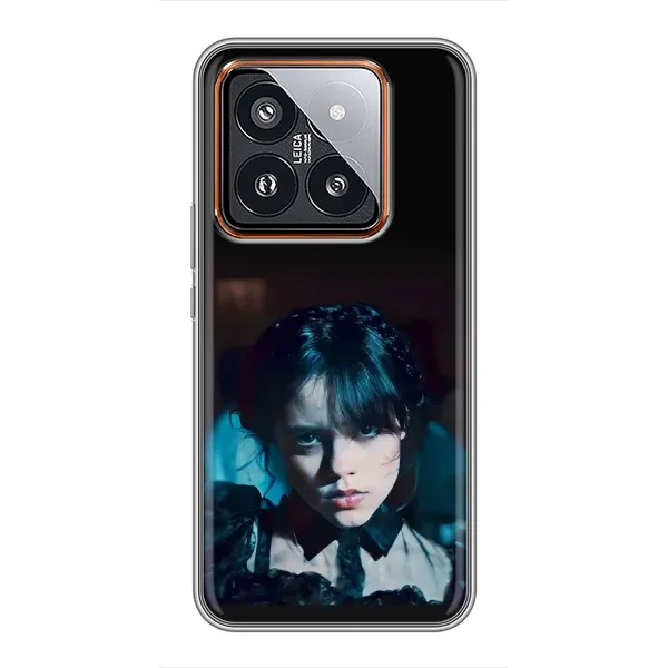 Чехол с рисунком «Танец Уэнсдей» для Xiaomi 14 Pro Чехол с рисунком «Танец Уэнсдей» для Xiaomi 14 Pro