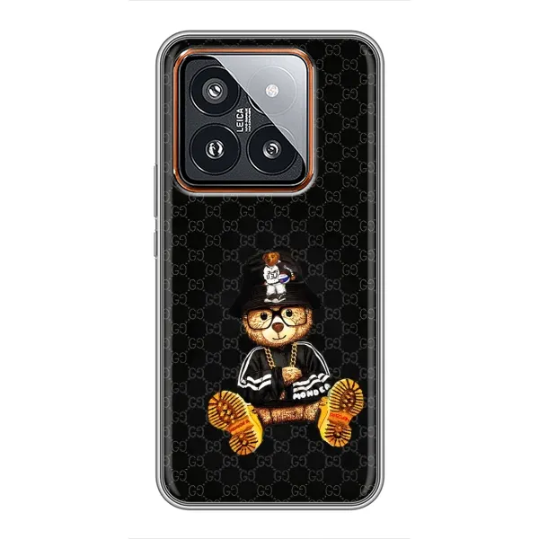 Чехол с рисунком «Тедди Гуччи» для Xiaomi 14 Pro