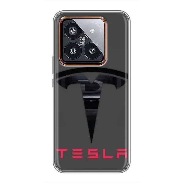 Чехол с рисунком «Logo TESLA» для Xiaomi 14 Pro Чехол с рисунком «Logo TESLA» для Xiaomi 14 Pro