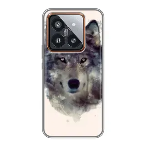 Чехол с Волком на Xiaomi 14 Pro (Волк)