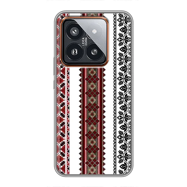 Чехол с рисунком «Вышиваночки» для Xiaomi 14 Pro Чехол с рисунком «Вышиваночки» для Xiaomi 14 Pro