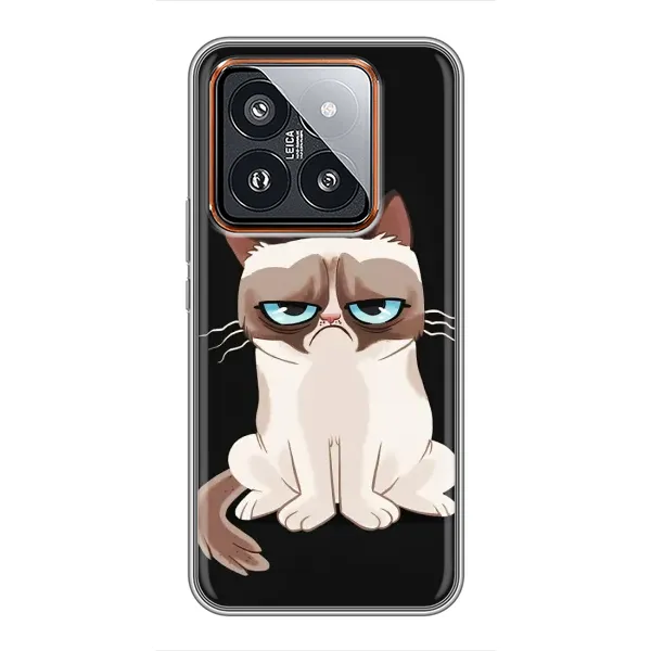 Чехол с рисунком «Взгляд кота» для Xiaomi 14 Pro Чехол с рисунком «Взгляд кота» для Xiaomi 14 Pro