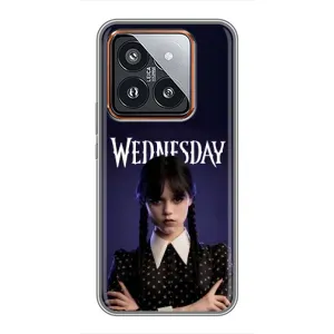 Чехлы с принтом Уэнсдей на Xiaomi 14 Pro (Wednesdey)