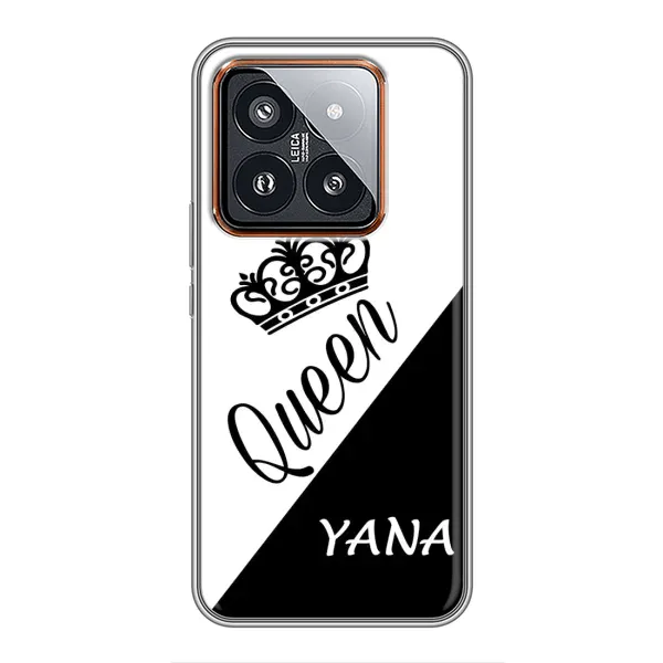 Чехол с рисунком «YANA» для Xiaomi 14 Pro