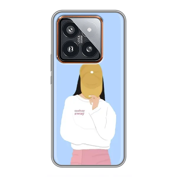 Чехол с рисунком «Желтая кепка» для Xiaomi 14 Pro Чехол с рисунком «Желтая кепка» для Xiaomi 14 Pro