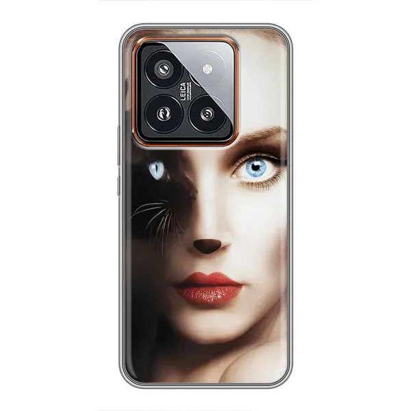 Чехол с рисунком «Женщина кошка» для Xiaomi 14 Pro Чехол с рисунком «Женщина кошка» для Xiaomi 14 Pro