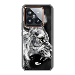 Чехол с картинкой на Xiaomi 14 Pro (Злой ЛЕВ)