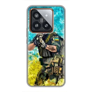 ЗСУ Чехлы (TPU) для Xiaomi 14 Pro (ЗСУ Воин)
