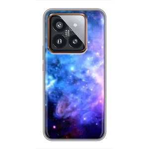 Чехлы КОСМОС для Xiaomi 14 Pro (Звездный вид)