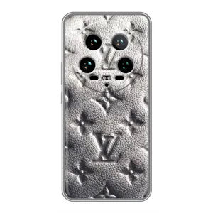 Текстурный Чехол Louis Vuitton для 14 Ультра (Бежевый ЛВ)