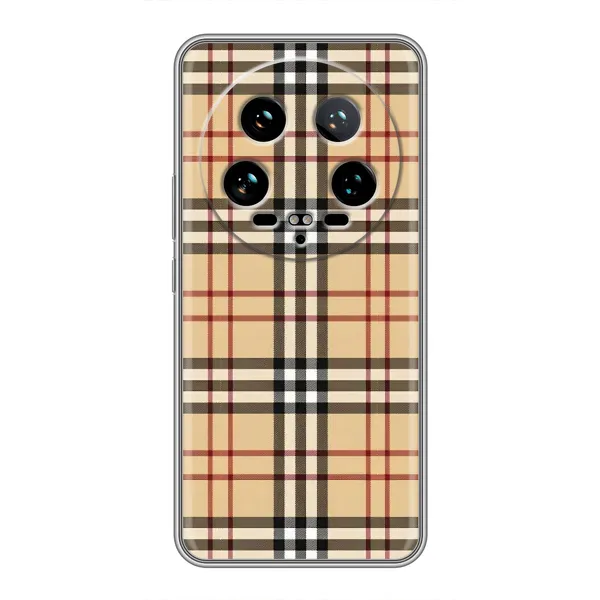 Чехол с рисунком «Burberry стиль» для Xiaomi 14 Ultra Чехол с рисунком «Burberry стиль» для Xiaomi 14 Ultra
