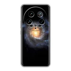 Чохли КОСМОС на Xiaomi 14 Ultra (Чорна дира)