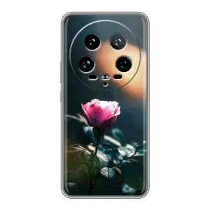 Чехлы с принтом Розочки для Xiaomi 14 Ultra (Цветок ночной)