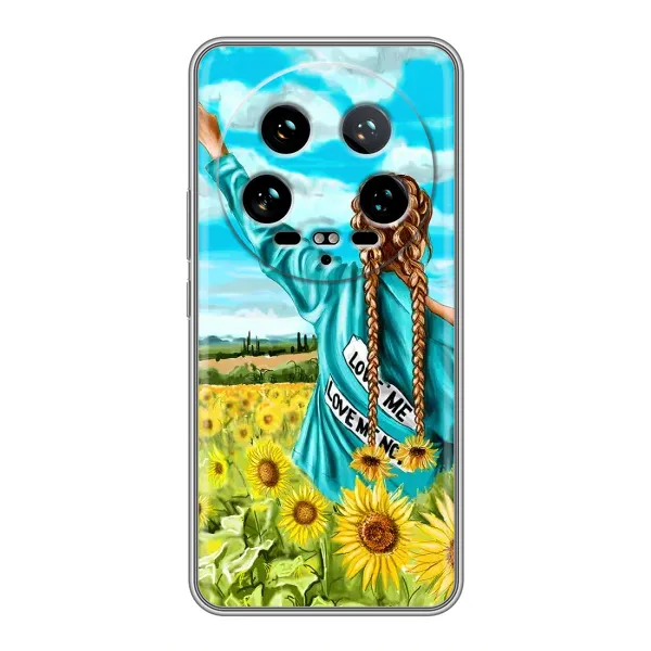 Чехол с рисунком «Девушка на поле» для Xiaomi 14 Ultra Чехол с рисунком «Девушка на поле» для Xiaomi 14 Ultra