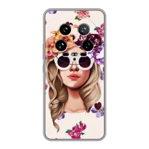 Чохол з картинкою Модні Дівчата Xiaomi 14 Ultra (Дівчина в окулярах)