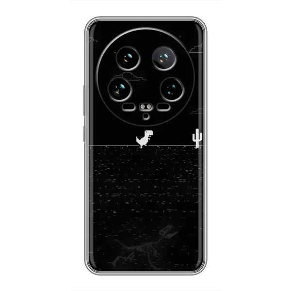 Чехол с рисунком «Динозаврик» для Xiaomi 14 Ultra Чехол с рисунком «Динозаврик» для Xiaomi 14 Ultra
