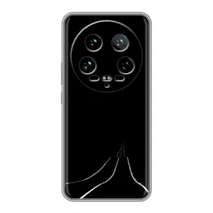 Чохол з картинками на чорному фоні для Xiaomi 14 Ultra (Дорога)