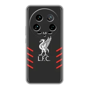 Силиконовые Чехлы принт Футбол на Xiaomi 14 Ultra (Эмблема Liverpool)