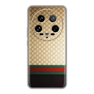 Чехлы Бренд GUCCI для Xiaomi 14 Ultra (Фон Гуччи)