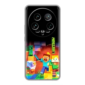 Чохли для Xiaomi 14 Ultra (Персонажі МайнКрафт) (Герой Майнкрафт)