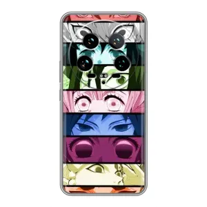 Силиконовые чехлы с глазами Anime для 14 Ультра (Глаза Хашира)