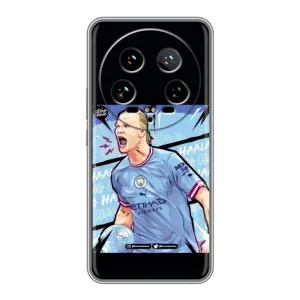Чехлы с принтом для Xiaomi 14 Ultra Футболист (гол Эрлинг Холланд)