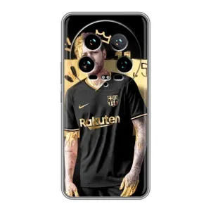 Силиконовый Чехол Xiaomi 14 Ultra (Gold Neymar)