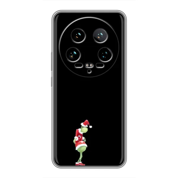 Чехол с рисунком «Гринч на чорном» для Xiaomi 14 Ultra Чехол с рисунком «Гринч на чорном» для Xiaomi 14 Ultra