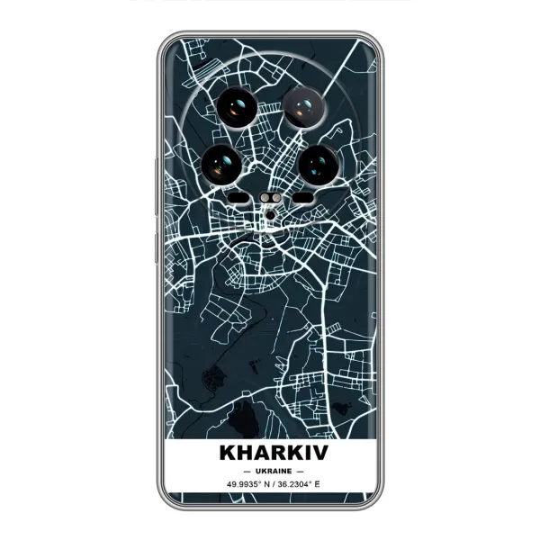 Чехол с рисунком «Харьков» для Xiaomi 14 Ultra Чехол с рисунком «Харьков» для Xiaomi 14 Ultra