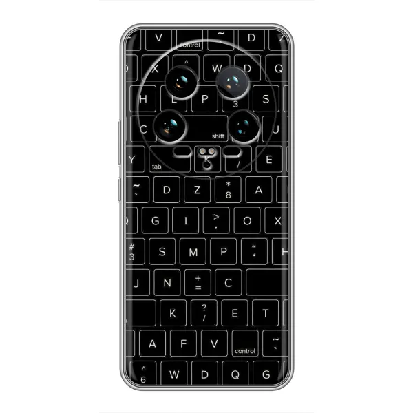 Чехол с рисунком «Клавиатура» для Xiaomi 14 Ultra Чехол с рисунком «Клавиатура» для Xiaomi 14 Ultra