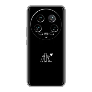 Чохол з картинками на чорному фоні для Xiaomi 14 Ultra (Книжки)