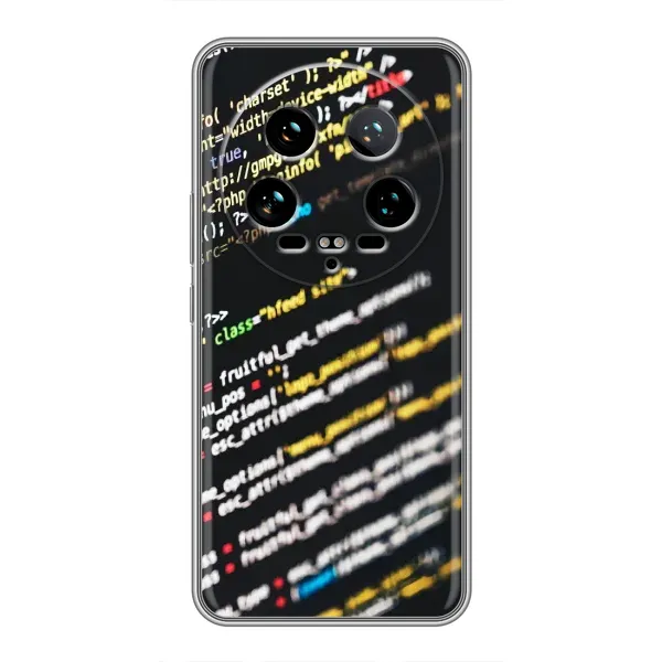 Чехол с рисунком «Код» для Xiaomi 14 Ultra Чехол с рисунком «Код» для Xiaomi 14 Ultra