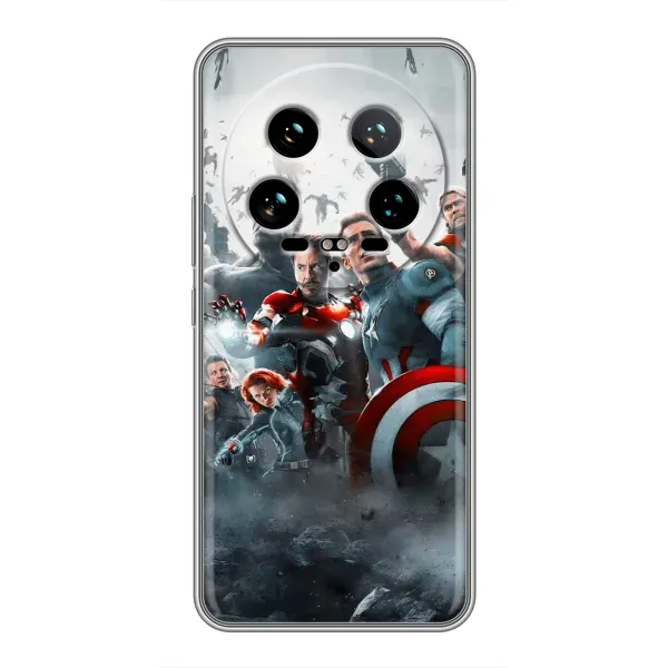 Чехол с рисунком «Команда марвел» для Xiaomi 14 Ultra