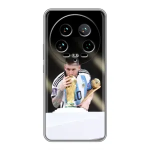 Чехлы Лео Месси Аргентина для Xiaomi 14 Ultra (Кубок Мира)
