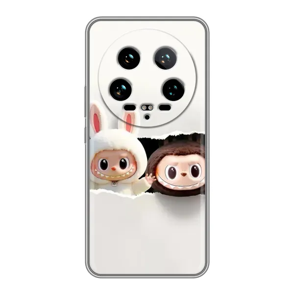 Чехол с рисунком «Фигурки Labubu» для Xiaomi 14 Ultra Чехол с рисунком «Фигурки Labubu» для Xiaomi 14 Ultra