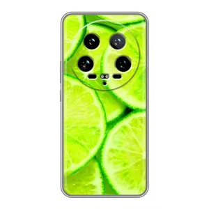 Чохол з зображенням смачної їжі для Xiaomi 14 Ultra (Лайм)